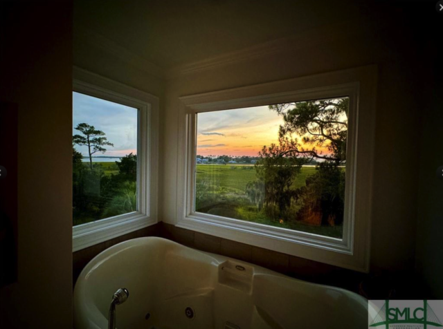 Sunset from Primary Bath Jetted Tub